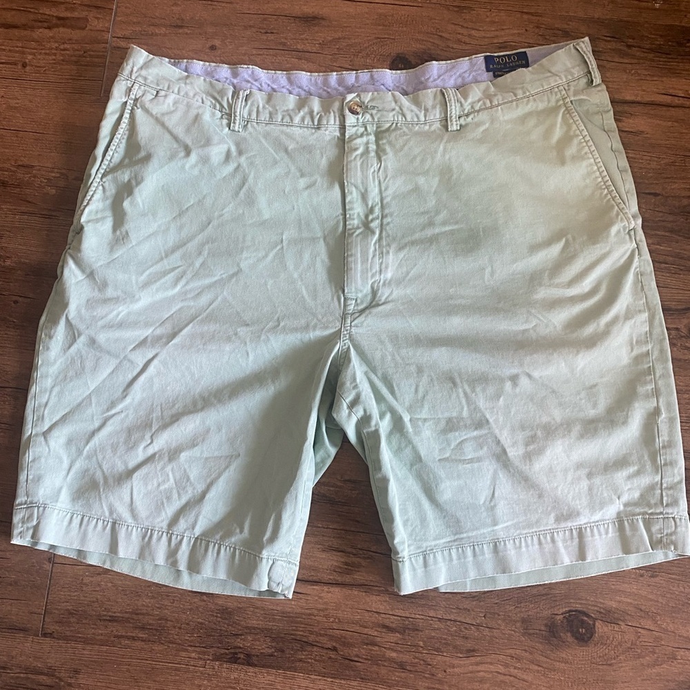 Polo by Ralph Lauren Men's Light Green Shorts Size 44